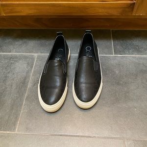 Calvin Klein black slides